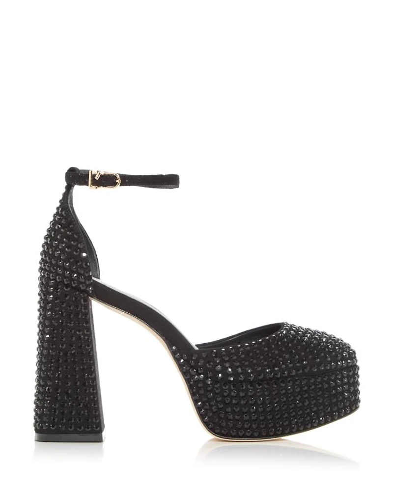 Women's Ari Embellished High Heel Platform Pumps