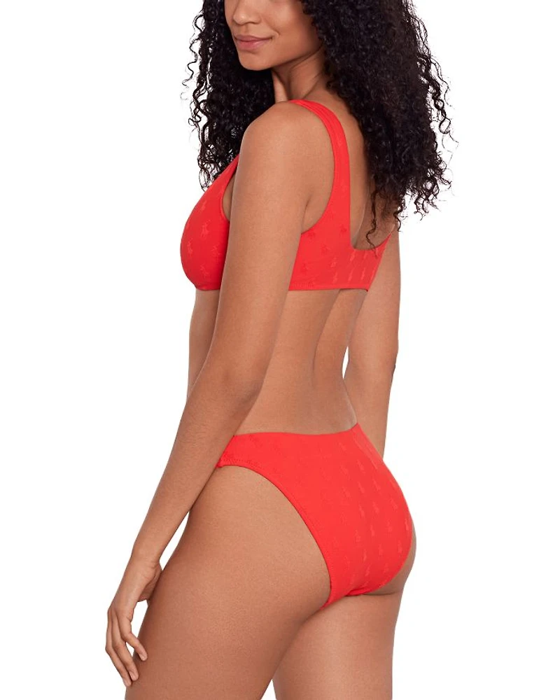 High Leg Scoop Bikini Bottom