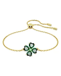 Idyllia Crystal Clover Bolo Bracelet
