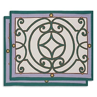 La DoubleJ Cortile Print Tablemats, Set of 2
