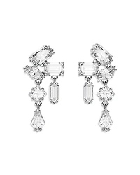 Swarovski Mesmera Mixed Cut Cluster Drop Earrings