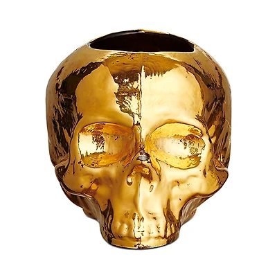 Kosta Boda Still Life Votive, Gold