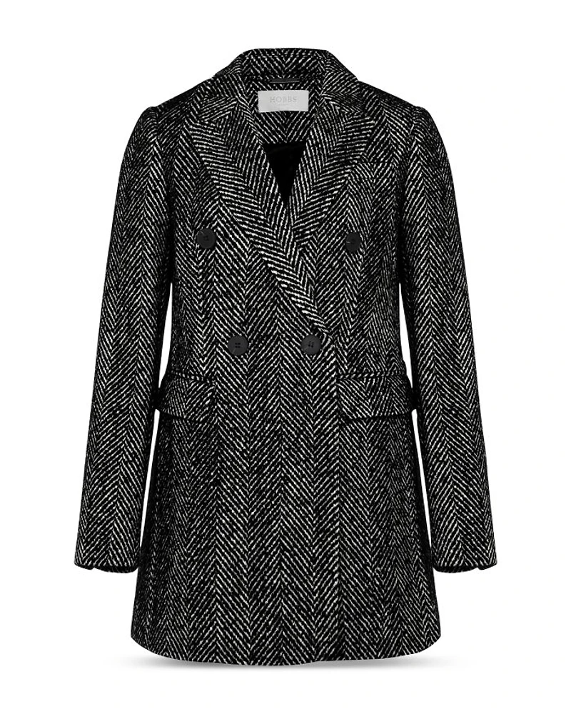 Skye Herringbone Coat
