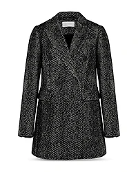 Skye Herringbone Coat