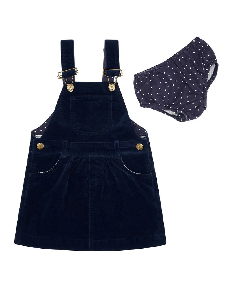 Girls' Cord Overall Dress - Baby, Little Kid, Big Kid