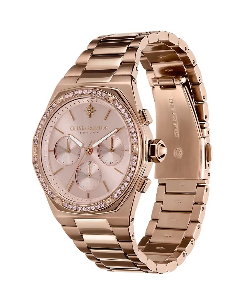 Hexa Embellished Chronograph