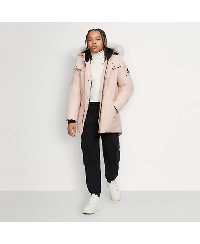Unisex Parka with Shearling Hood
