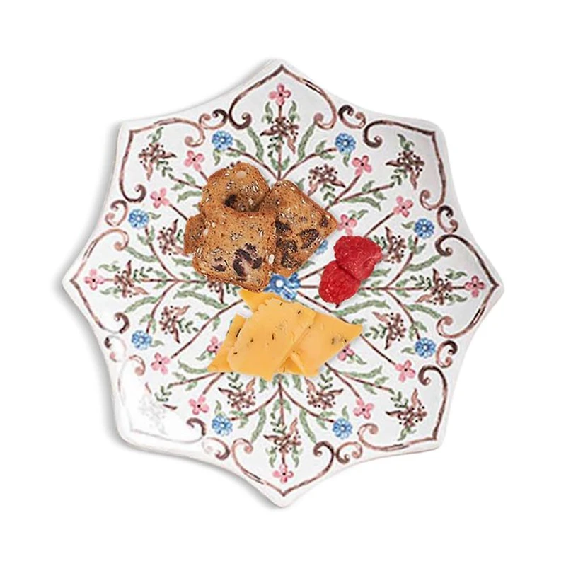 Villa Seville Scalloped Side/Cocktail Plate, Set of 4