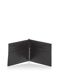 Men's Florence Leather Money Clip Bifold Wallet