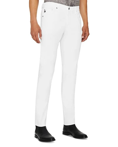 Everett Straight Fit Twill Pants White