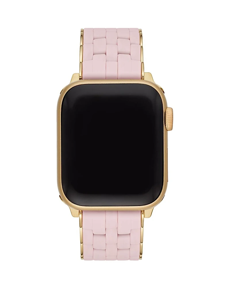 Michele Peony Pearlized Silicone Band for Apple Watch, 38/40/41mm and 42/44/45/49mm