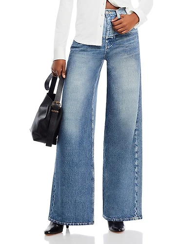 rag & bone Miramar Sofie High Rise Wide Leg Sweatpant Jeans