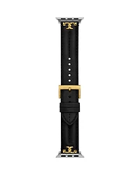 Apple Watch® Kira Black Leather Strap, 38mm-45mm