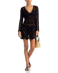 Crochet Cover Up Dress - Exclusive