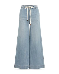 The Addison High Rise Cropped Wide Leg Jeans Admiration