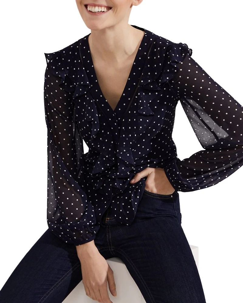 Rosana Ruffled Top