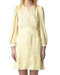 Rhodri Button Skirt Mini Dress