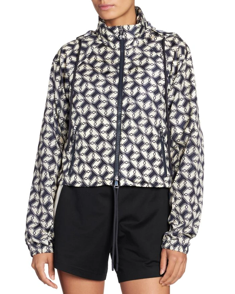 Marpessa Hooded Printed Jacket