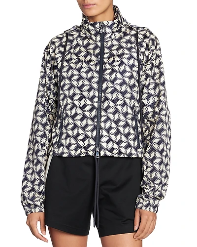 Moncler Marpessa Hooded Printed Jacket