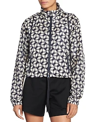 Moncler Marpessa Hooded Printed Jacket