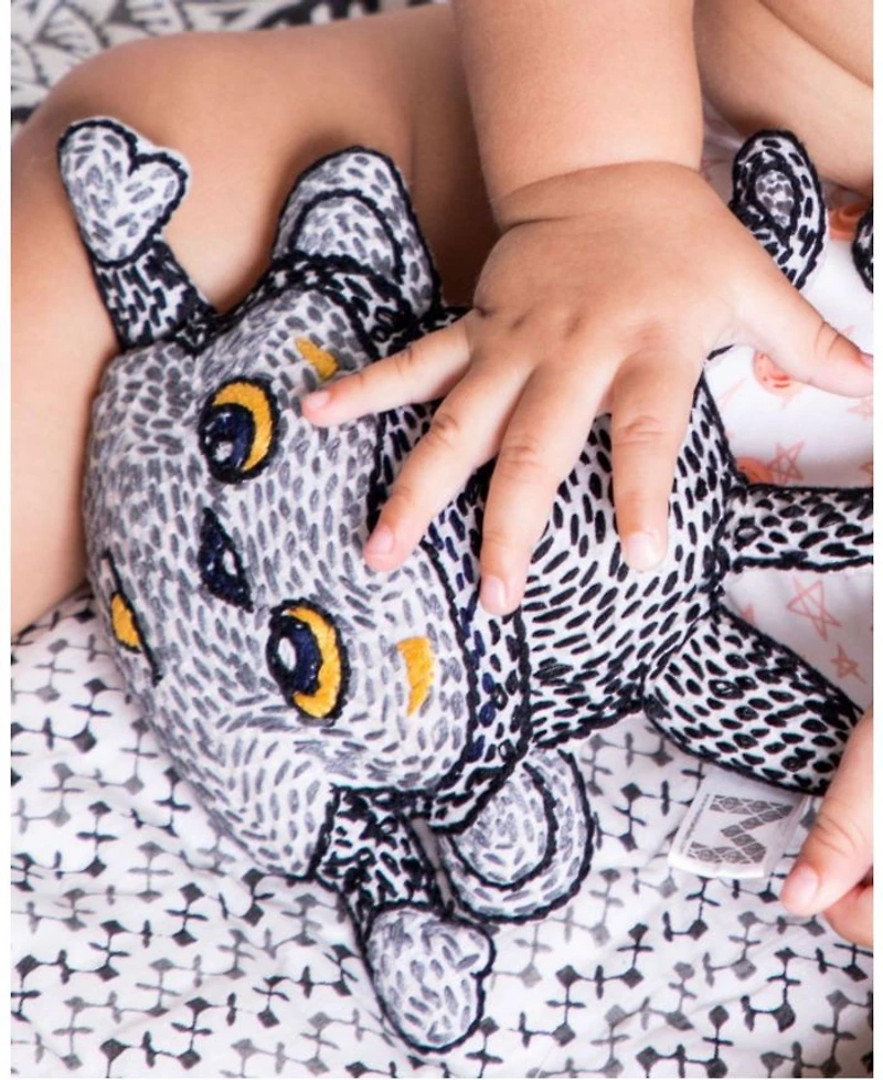 Unisex Handmade Plush Toy Rattle - Baby, Little Kid