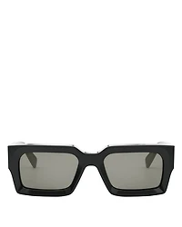 Bold 3 Dots Rectangular Sunglasses
