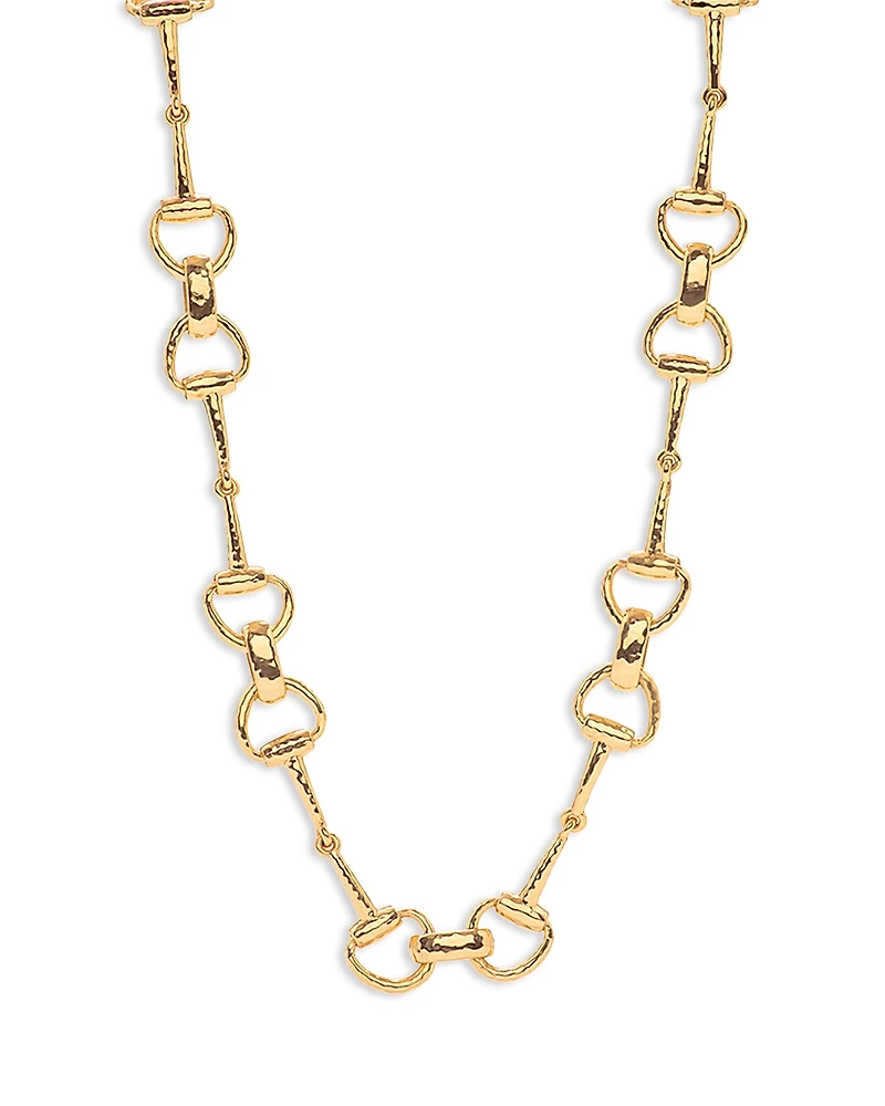 Capucine De Wulf Equestrian Snaffle Bit Chain Necklace