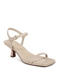 Women's Coco Square Toe Kitten Heel Sandals