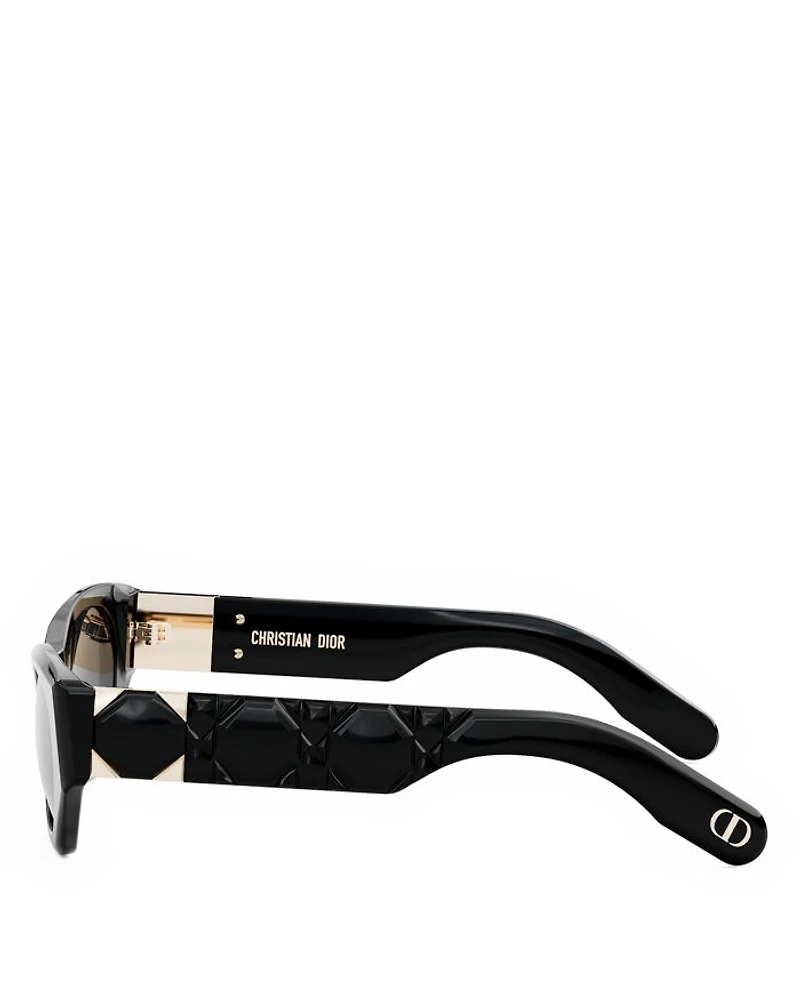 Lady 95.22 B1I Mirrored Butterfly Sunglasses, 53mm