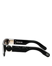 Lady 95.22 B1I Mirrored Butterfly Sunglasses, 53mm