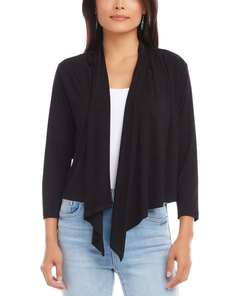 Calli Open Front Cardigan