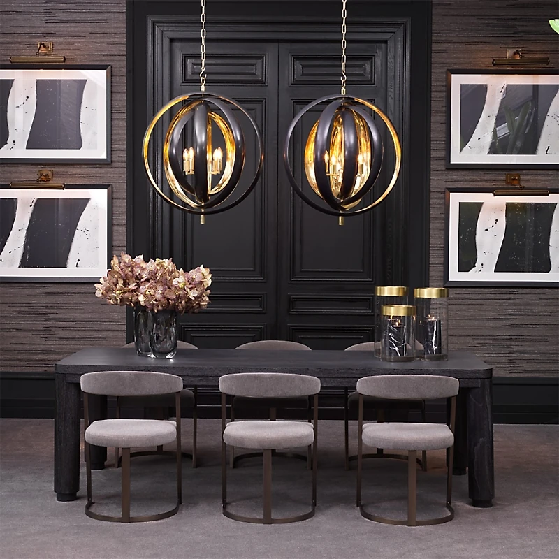 Eichholtz Atelier 94.49 x 39.37 Dining Table