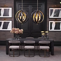 Eichholtz Atelier 94.49 x 39.37 Dining Table