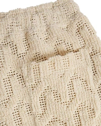 Atlas Crochet Drawstring 5.5" Shorts