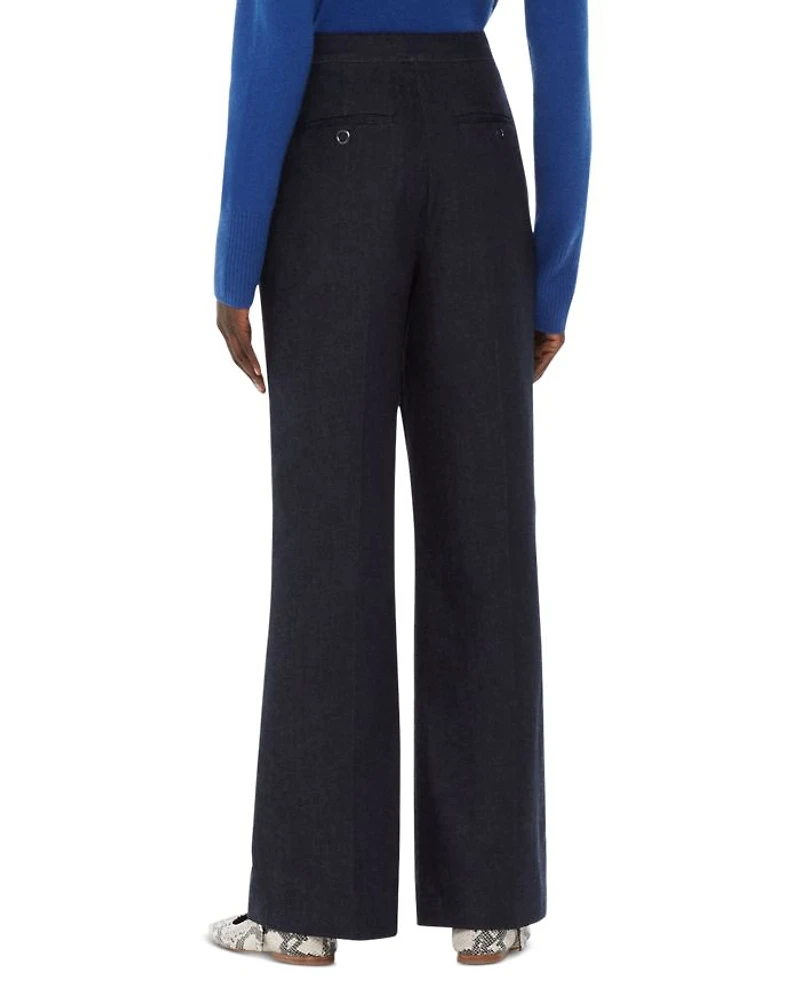 Joanna Denim Straight Leg Trousers