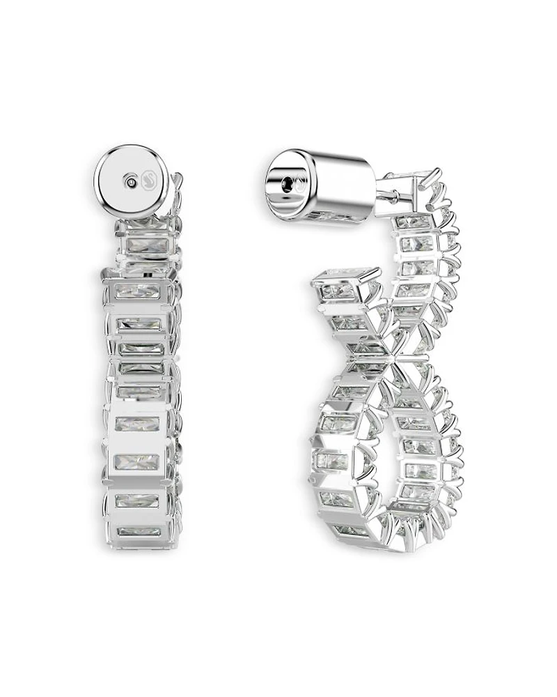 Hyperbola Infinity Inside Out Hoop Earrings
