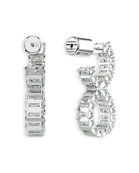 Hyperbola Infinity Inside Out Hoop Earrings