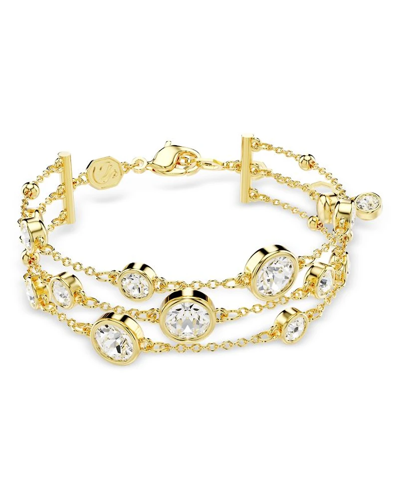 Imber Round Cut Wide Bracelet