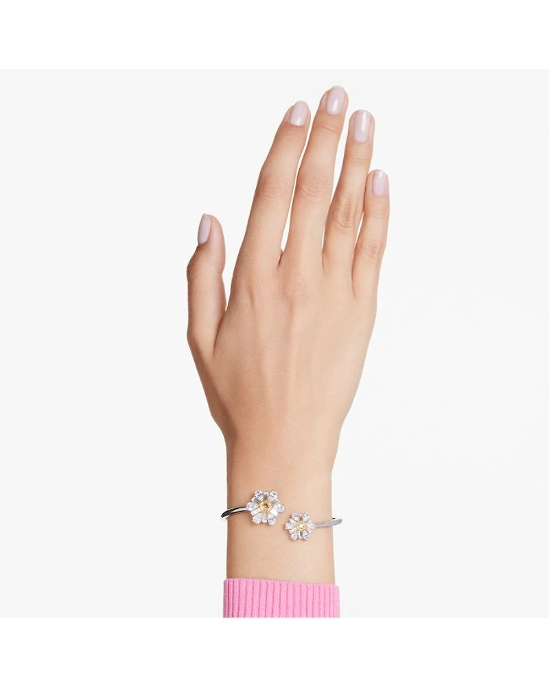 Idyllia Flower Bangle Bracelet