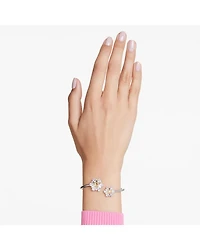 Idyllia Flower Bangle Bracelet