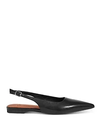 Women's Hermine Pointed Toe Slingback Flats