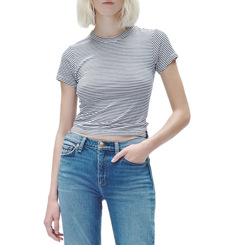 Luca Stripe Baby Tee