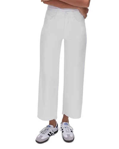 Good Waist Palazzo Cropped Jeans W001