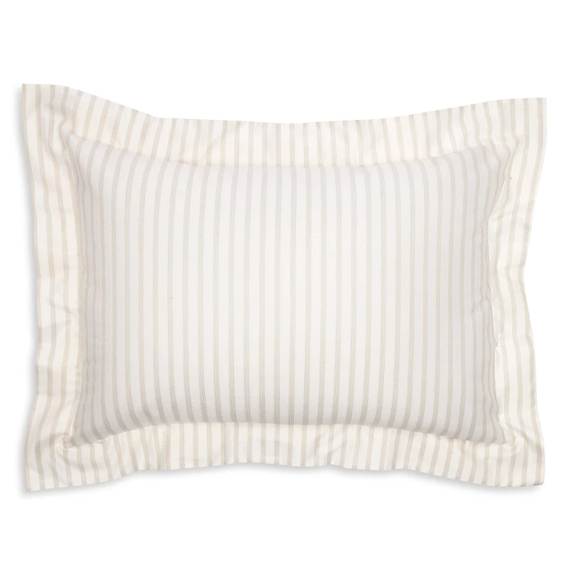 Frette Chevron Pinstripe Standard Sham - Exclusive