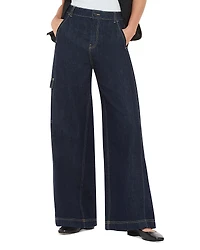 Whistles Cargo Wide Leg Jeans