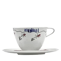 Marni Anemone Milk Small Coffee Cup & Saucer