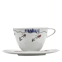 Serax Marni Anemone Milk Small Coffee Cup & Saucer