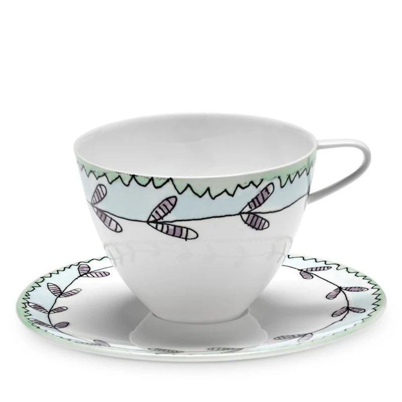 Marni Blossom Milk Cappuccino Cup and Saucer