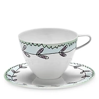 Marni Blossom Milk Cappuccino Cup and Saucer