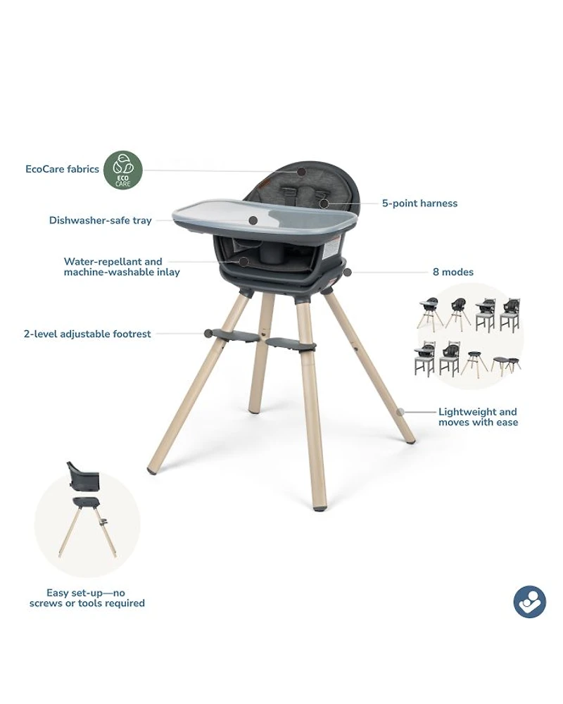 Moa 8 in 1 High Chair